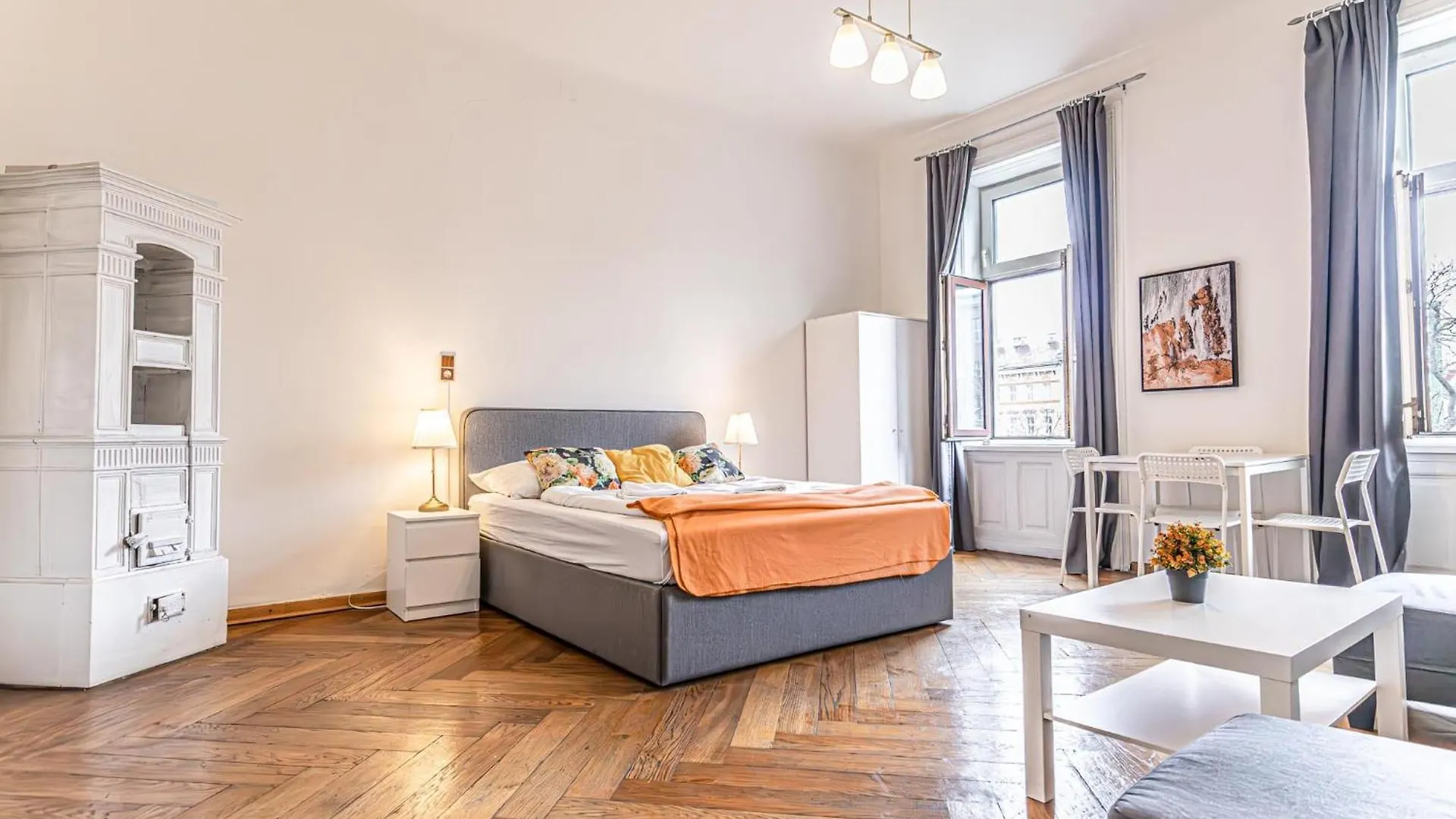 Gorgeous 1Br Apt Near Akh Hospital Vídeň 0*,